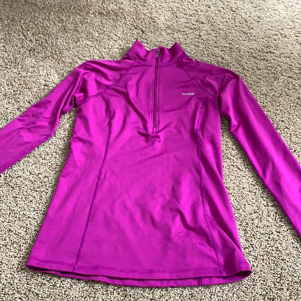 Reebok bright half zip jacket
